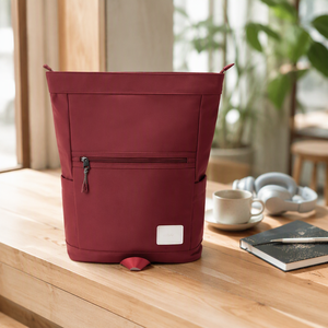 Sac à dos pour ordinateur portable imperméable à enroulement, grande capacité, pour voyages d'affaires, sac d'ordinateur portable 13 pouces, souple - Product Image 1