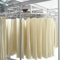 Ligne de production automatique de pâtes spaghetti coupées longues en acier inoxydable, machine à pâtes motorisée, capacité 500 kg/h