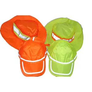 Attrezzatura di sicurezza per casco riflettente fluorescente inserto per casco in plastica abs cappucci antiurto riflettenti all'ingrosso