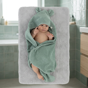 Toalla con capucha 100% algodón turco, poncho de baño personalizable para niños, toalla de algodón para recién nacidos, toalla de dibujos animados de alta calidad - Product Image 3