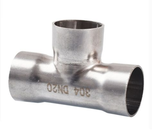 Raccord en T pour tuyau à bride de sécurité résistant aux basses températures - T sans soudure SCH10 pour utilisation manuelle de l'eau - Product Image 2