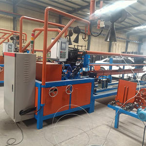 Barter Cyclone Wire Chain Link Fence Making Machine avec Core Components-Moteur <span class=keywords><strong>de</strong></span> pompe à engrenages à roulement PLC - Product Image 2