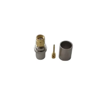 Conector Coaxial RF SMA Macho de Crimpado para Cable RG213