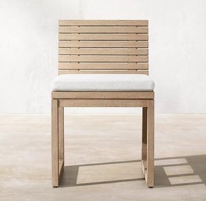 Ngoài Trời Vườn Đặt Bàn Ăn Và Ghế Rắn Gỗ Tếch Khách Sạn Sân Hiên Nhà Hàng Ngoài Trời Bàn Và Ghế - Product Image 4