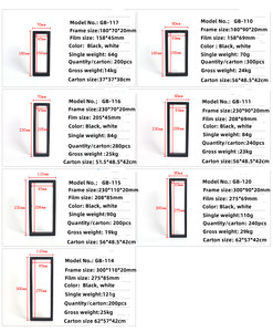 Boîte d'emballage transparente pour bijoux, présentoir suspendu pour bagues et boucles d'oreilles, support de rangement pour pièces de monnaie et pierres précieuses, étui en membrane PET - Product Image 5
