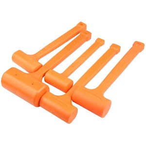 <b>Plastic</b> Rubber Hammer For <b>Tile</b> And Wood Flooring Installation Durable Shockproof T Shape Handle Set - Product Image 1