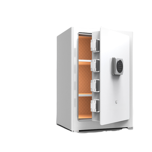 Alta calidad H60cm biométrica remota inteligente ignífugo Seguro Hogar Oficina Hotel recepción pequeña caja de seguridad antirrobo USO COMERCIAL - Product Image 1