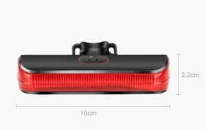 Waterproof and USB Rechargeable <b>Wireless</b> Control Mountain Bike Taillight and Convenient to Use - Product Image 4
