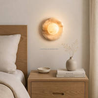 Applique Murale Alabaster Atmosphere, Modèle Luxe et Sophistiqué, pour Décoration de Salon, Chambre et Porche, Vente en Gros