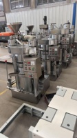Équipement de traitement de la masse de cacao en acier inoxydable 260, presse hydraulique à huile de cacao