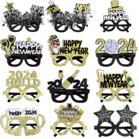 Lunettes de fête du Nouvel An en gros, lunettes fantaisie pour le Nouvel An, accessoires de fête pour le réveillon du Nouvel An 2027