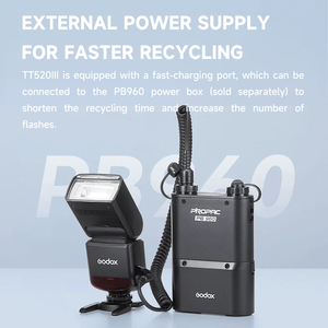 ใหม่ arriavel เดิม GODOX thinklite TT520III สปีดไลท์กล้องไฟแฟลชสำหรับ <span class=keywords><strong>Nikon</strong></span> Pentax Olympus Fujifilm Canon - Product Image 6