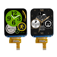 Montre connectée Waiken avec écran TFT IPS LCD de 1,80 pouce, résolution 240x280, module SPI NV3030B2, luminosité de 350 cd/m², température de fonctionnement de -20°C à 70°C