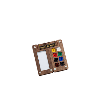 Mini boîte de peinture <span class=keywords><strong>aquarelle</strong></span> portable avec petit cahier école primaire étudiant planche à dessin ensemble manuel livre Palettes - Product Image 5