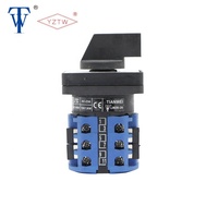 Interruptor Rotativo de Control de Motor YZTW LW26-20 1-0-2 3P, Interruptor de Cambio 20A