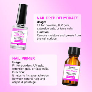 Deshidratador de secado rápido <span class=keywords><strong>Base</strong></span> de aceite Juego de esmaltes de <span class=keywords><strong>uñas</strong></span> <span class=keywords><strong>Protein</strong></span> Bond Deshidratador de <span class=keywords><strong>uñas</strong></span> e imprimación de <span class=keywords><strong>uñas</strong></span> - Product Image 5