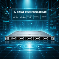 PowerEdge R6715 1U 机架式服务器 单颗 EPYC DDR5 PCIe 5.0 NVMe 电信边缘云原生设备 ISO 认证