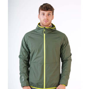 LA THUILE giacca a vento da uomo in morbido guscio JKT con chiusura a cerniera leggera per Fitness stampa per l'escursionismo autunno inverno XL - Product Image 1