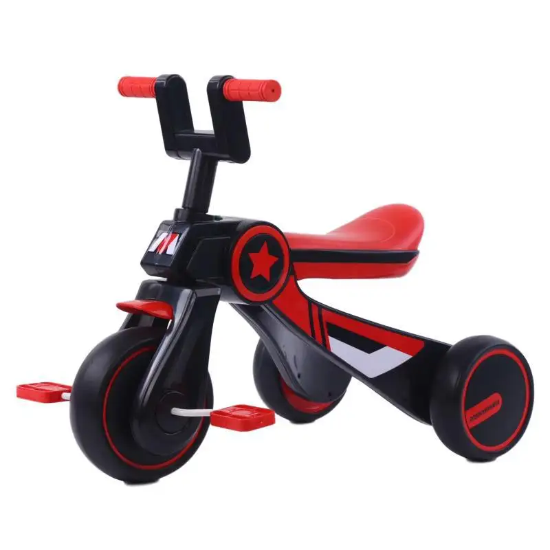 Triciclo para niños, bicicleta de equilibrio para bebé, bicicleta de tres ruedas para deportes al aire libre, venta al por mayor