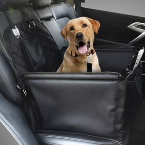 Housse de siège de <span class=keywords><strong>voiture</strong></span> pour animaux de compagnie, 100% imperméable, en tissu Oxford imprimé, pour SUV, pour les voyages avec les chiens - Product Image 1