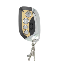 Télécommande de porte de garage 433 MHz, clé de clonage automatique 315 MHz, boîtier en plastique, option universelle pour domotique, 4 boutons