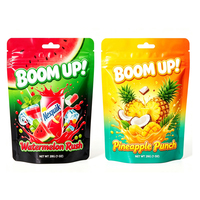 Nouveaux sacs en Mylar pas chers avec boîtes et ensemble de jouets, sac d'emballage holographique brillant de 3,5 g, sac à fermeture éclair pour bonbons, en-cas, chocolat, gâteau
