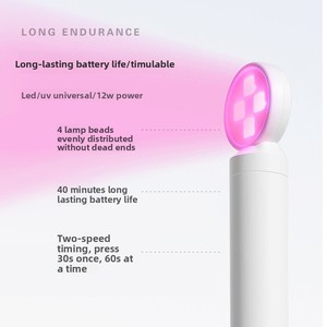 Mini Lampe UV Sans Fil Rose Rechargeable Portable pour Séchage de Gel LED – Sèche-Ongles Manucure - Product Image 3