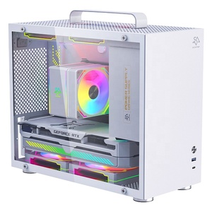 Snowman Mini-<span class=keywords><strong>ITX</strong></span> PC trường hợp thép tấm M-ATX cho trường hợp chơi game Tempered Glass ATX trường hợp cho PC tháp - Product Image 3