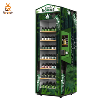 Distributeur automatique automatisé de tabac glacé en libre-service 24 heures sur 24 pour les collations et les boissons