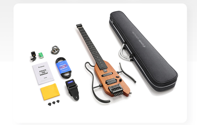 Amazon.com: Donner HUSH X Electric Guitar Kit - Featherlight