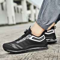 Chaussures de sport pour hommes extra larges, nouvelle collection printemps, respirantes, grande taille, en tissu tissé, style course et marche, technologie avancée