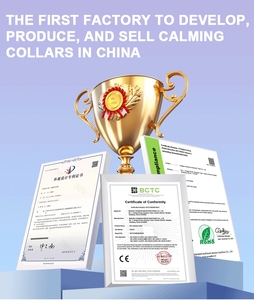 Solido modello naturale citronella eucalipto oli menta piperita collare Anti-ticchettio <span class=keywords><strong>per</strong></span> cani materiale in gomma - Product Image 5