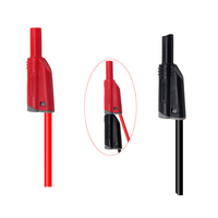 Câble de test haute performance Connecteur BNC vers double prise banane empilable 4 mm Câbles de test