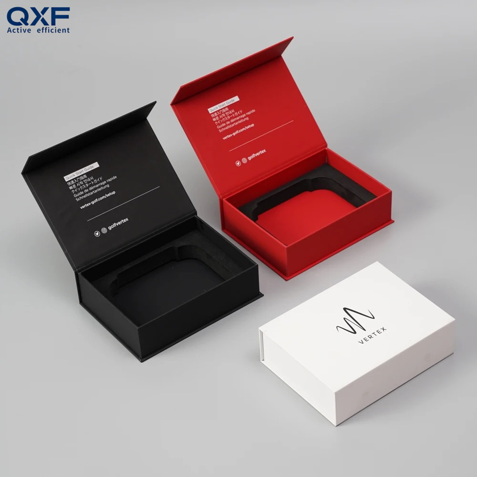 Custom logo Wholesale Eva Cardboard Magnetic Gift Box with Eva Foam ...