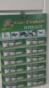 Pegamento Instantáneo MKX31 Guo-Elephant Super Glue en Tubo de 3g para Reparar Plástico, Metal, Vidrio y Madera - Product Image 5
