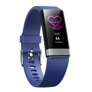 Смарт-часы ECG PPG V19, здоровые спортивные часы с мониторингом HRV SAS, элегантный браслет, шагомер, 2019