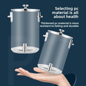 Máquina Refrigeradora de Bebidas para Hotel, Máquina Expendedora de Jugos de Autoservicio, Barril de Jugo Transparente de Acero Inoxidable Comercial para Restaurante - Product Image 2