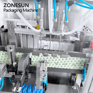 ZONESUN ZS-FS120C 완전 자동 고정밀 화장품 스냅 향 주머니 충전 씰링 기계 - Product Image 4
