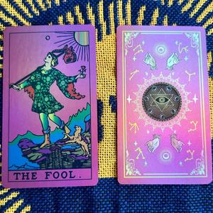 Klasik Bronzlaştırıcı Kenarlı Aziz Melek Gözü Waite Altın Varaklı <span class=keywords><strong>Tarot</strong></span> Su Geçirmez Masa Oyunu Kartı İngilizce Talimatlı - Product Image 6