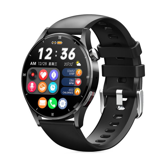 YTGEE 2026 Fashion QS39 Women Smartwatch Blood Pressure 1.32 Touch Screen Relojes BT Call Body Temperture Smart Watch for Men