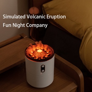 2024 New Hot-selling Volcanic Jellyfish USB Powered Portable <b>Humidifier</b> Aromatherapy for Car RV Use Low Noise Office Desktop - Product Image 4