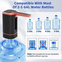Distributeur à Pompe Électrique Portable pour Bonbonne d'Eau de 5 Gallons – Fontaine Automatique pour Maison et Bureau