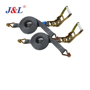 JULI Self Ratchet Tie Downs 25mm 35mm 50mm 75mm Diameter Customized Total Length 6-12m Tie Down OEM ODM