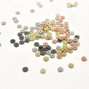 Cuentas Espaciadoras Redondas de Acero Inoxidable con Recubrimiento PVD en Oro de 18K, Resistentes al Deslustre, Color Negro, 6mm, Orificio de 1mm, para Fabricación de Joyería DIY - Product Image 2