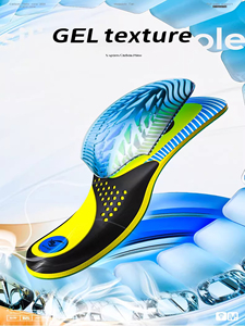 Plantilla Deportiva Antideslizante con Soporte para el Arco del Pie, Silicona TPU EVA, Antideslizante, Antitorsión, Antiesguinces, para <span class=keywords><strong>Zapatos</strong></span> de Bádminton - Product Image 3