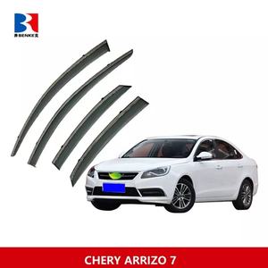 BENKE Pare-pluie et déflecteurs de vent de luxe pour Chery Arrizo 7 - Visière de fenêtre de voiture - PC + Acier inoxydable - Product Image 2