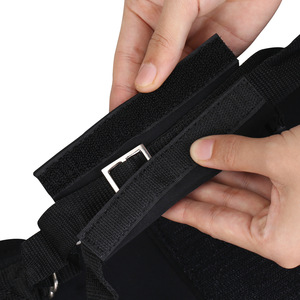 Harnais de soutien pour chien noir réglable rembourré réfléchissant pour chiens handicapés ou blessés - Product Image 3