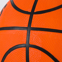 Ballon de basket-ball en caoutchouc pour enfants Mini taille 3 enfants en plein air jouant au ballon de basket-ball en caoutchouc pour la promotion et les cadeaux