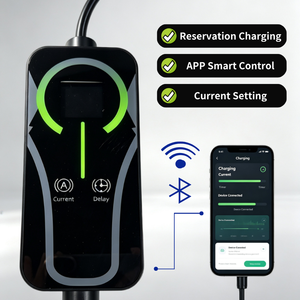 Chargeur EV portable de niveau 2 SAE J1772 Type 1 16A 32A 3,5 kW 7 kW EVSE, prises multi-nationales disponibles, fabricant d'origine depuis 20 ans - Product Image 3