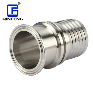 Tùy chỉnh vệ sinh ống phù hợp 3 inch thép không gỉ 304 316L khớp nối Tri kẹp ống phụ kiện barb ferrule Bộ chuyển đổi - Product Image 2